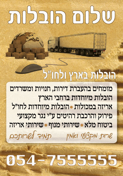 הובלות פלייר 8