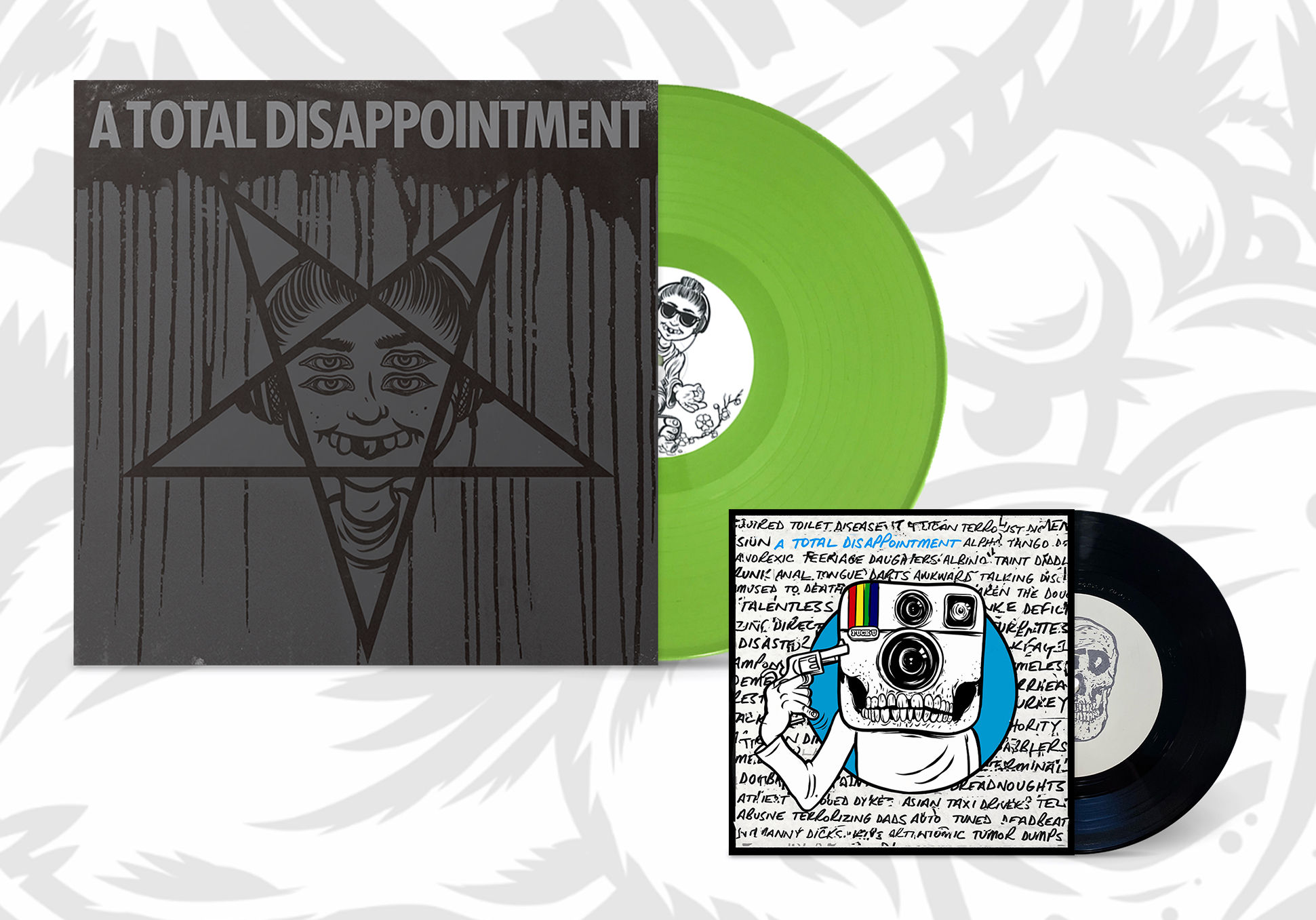 ATD - A Total Disappointment + 7" Vinyl Combo