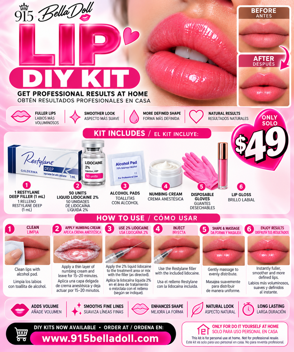 Lip Kit - Kit para Labios
