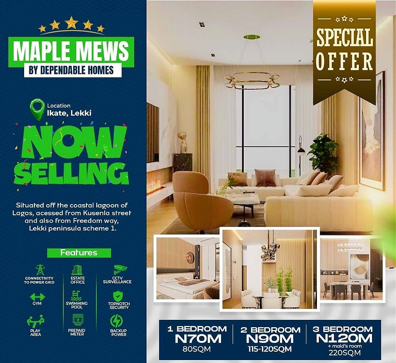 Maple mews offer