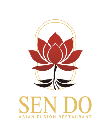 SEN DO Logo mit dem roten Lotus