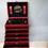 Miniature : Grand coffret bijoux Windrose, rouge façon croco
