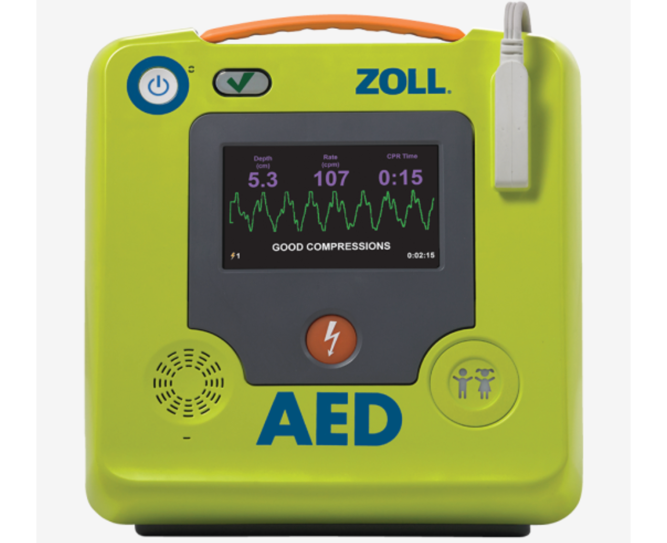 ZOLL AED 3 BLS hjertestarter