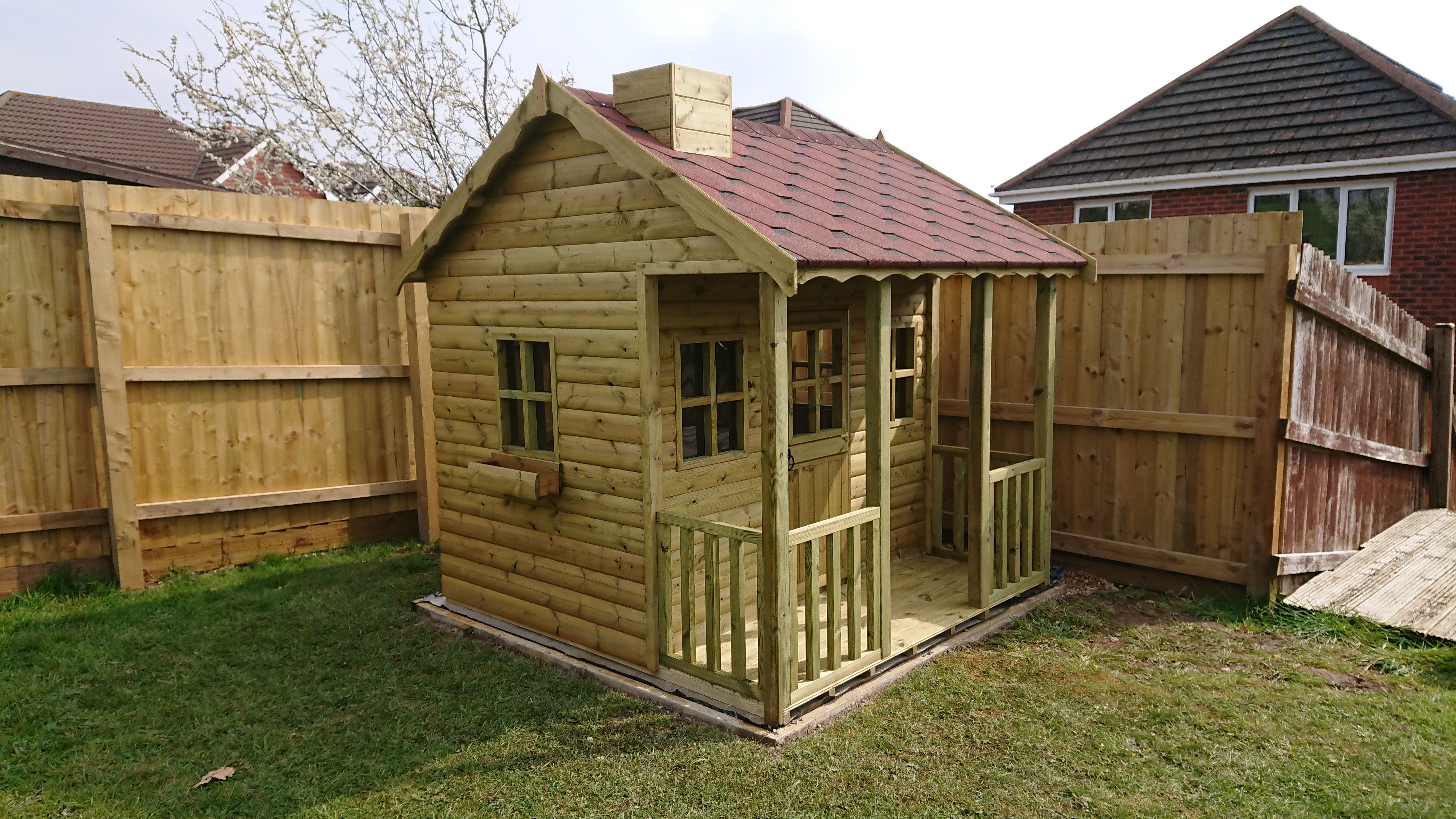 Childrens | Wooden | Playhouse | Manufacturer | Wales