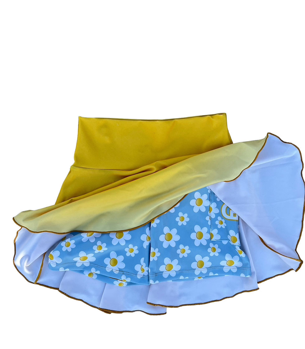 Miniatura: Skirt Yellow Daisy