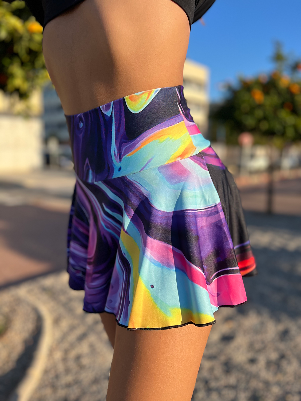 Прев'ю: Skirt Purple Lava / by Goo