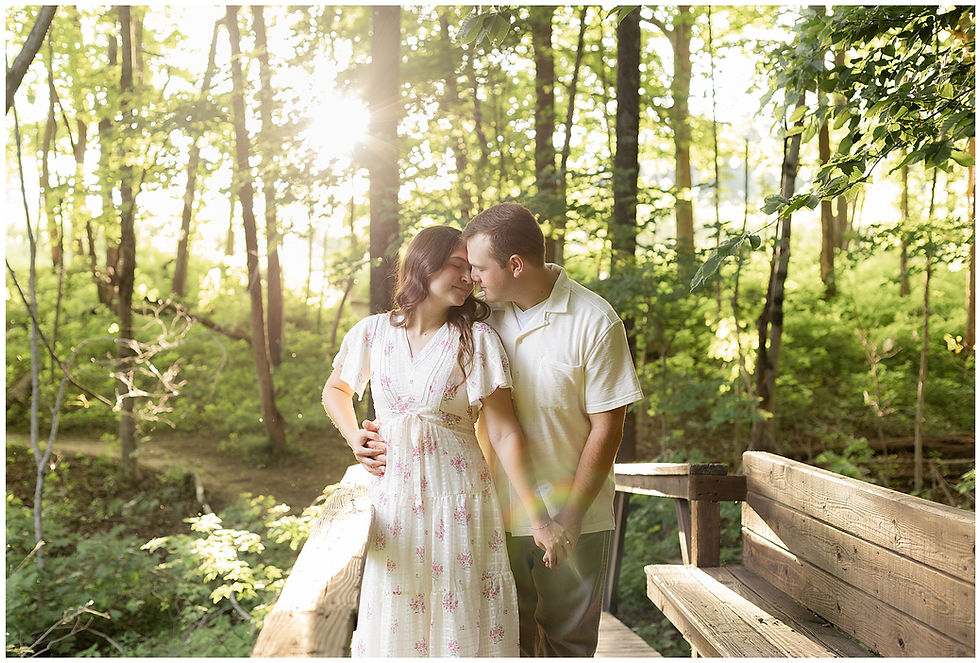 MICAH & LEXI | AN ENCHANTING ENGAGEMENT SESSION AT MOUNT SAINT FRANCIS