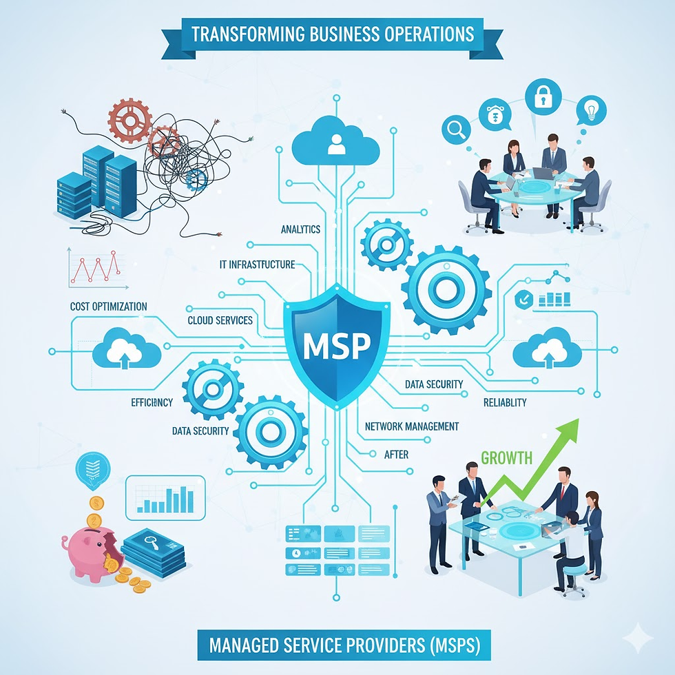 How Managed Service Providers Are Transforming Business Operations