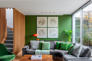 Green Accent Wall: Nature’s Touch for a Stylish Home