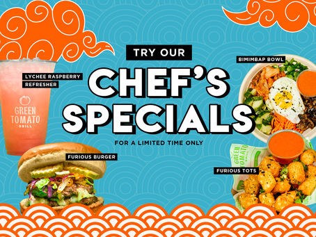 New Chef’s Specials Have Arrived at Green Tomato Grill