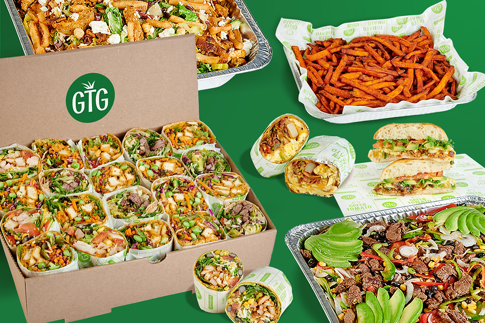 Looking for healthy, tasty catering in Orange, Brea, Huntington Beach or Costa Mesa/ Newport that fits everyone's needs? Whether your group is gluten-free, vegan, paleo, or just craving something fresh, Green Tomato Grill has your back—no fuss, no stress, just great food that’s easy to love.