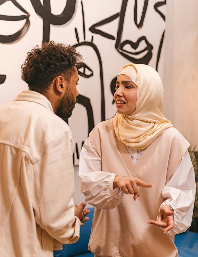 Seeking a common ground with your partner can help you control your anger in a relationship