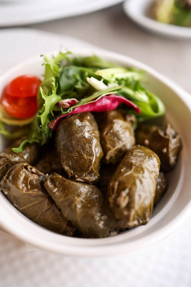 Warag Enab (stuffed grape leaves) recipe for a Mediterranean and clean diet