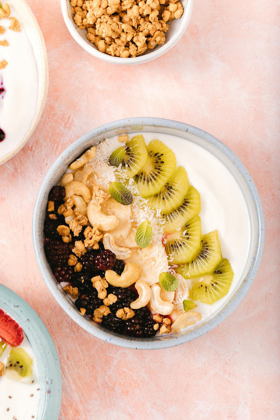 7 healthy breakfast ideas and recipes: greek your and fruit bowl