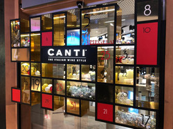 Оформление витрины "CANTI"