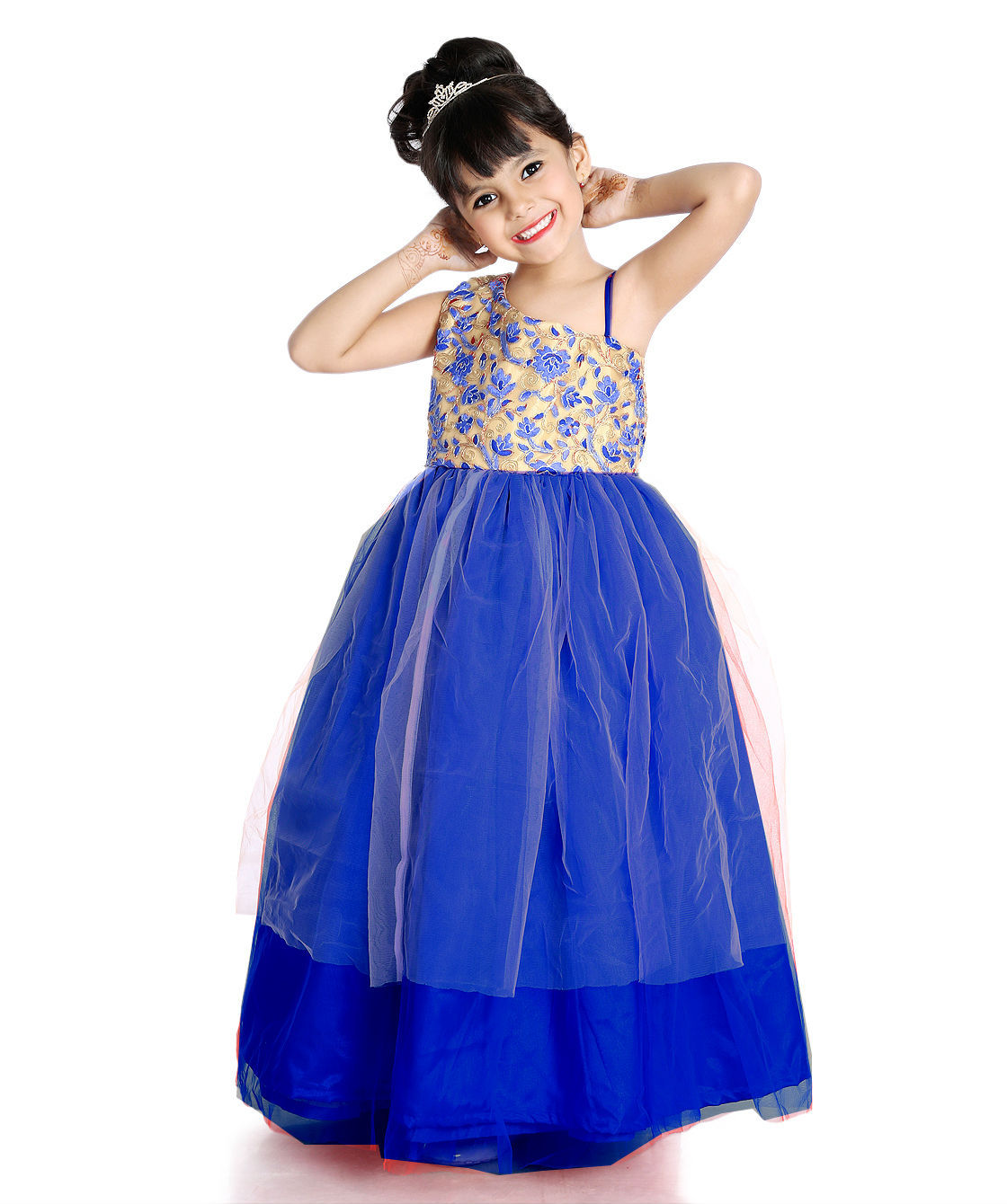 Indigo Gown for girls