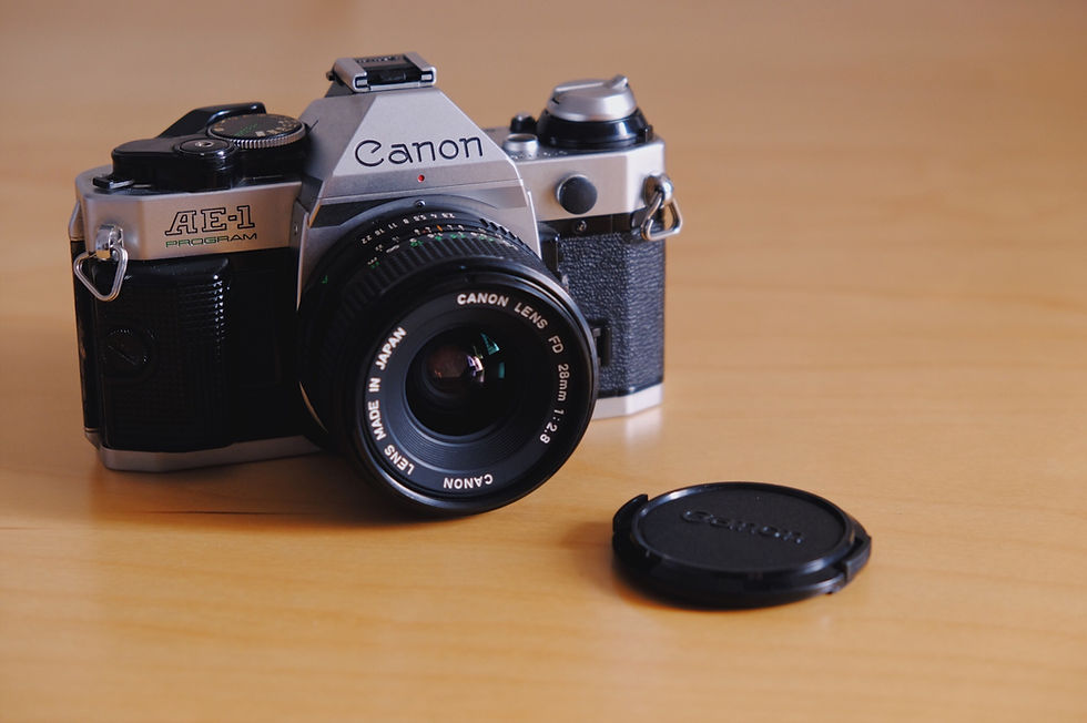 Canon AE-1 Program with Canon 28mm f2.8