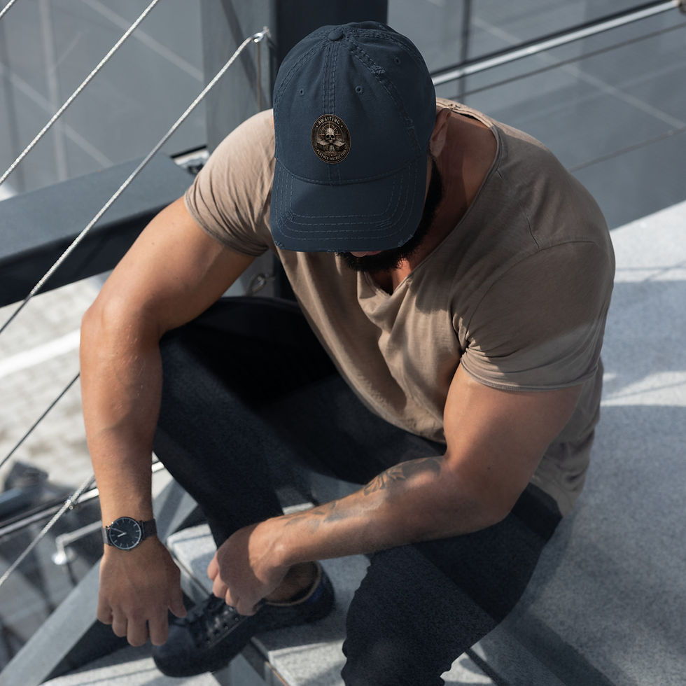 Thumbnail: Distressed Dad Hat | Otto Cap 104-1018