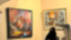viewing art