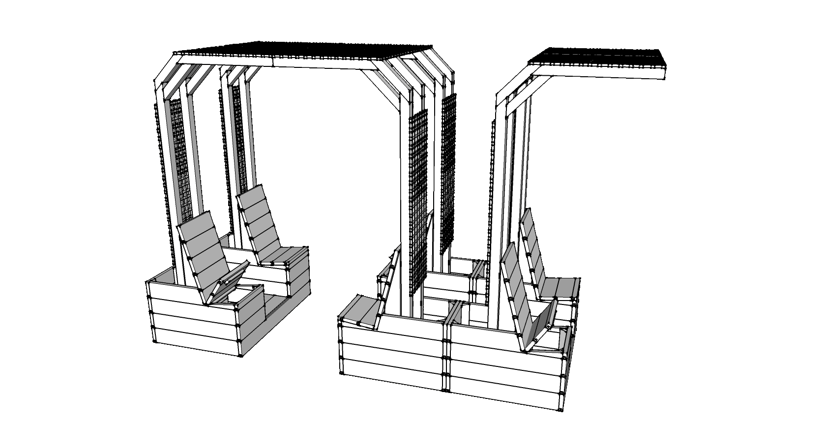 Thumbnail: module Pergolas, Kit à monter