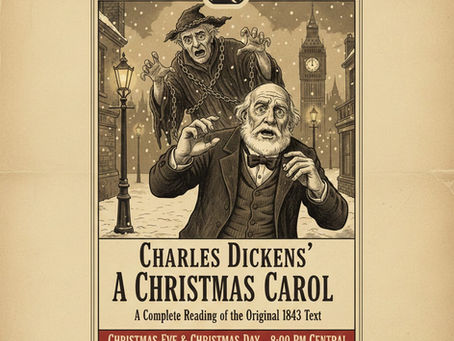 A Haunting Holiday Tradition: Experience the Original 1843 ‘A Christmas Carol’ this Christmas Eve & Day