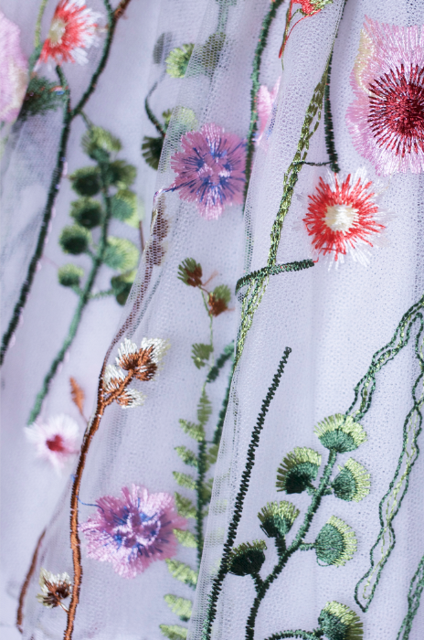 Thumbnail: Flower Festival Pull On Skirt