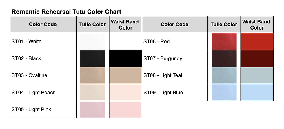 Thumbnail: Romantic Rehearsal Tutu (Pre-Order)