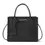 Thumbnail: Crocodile embossed handbag - black