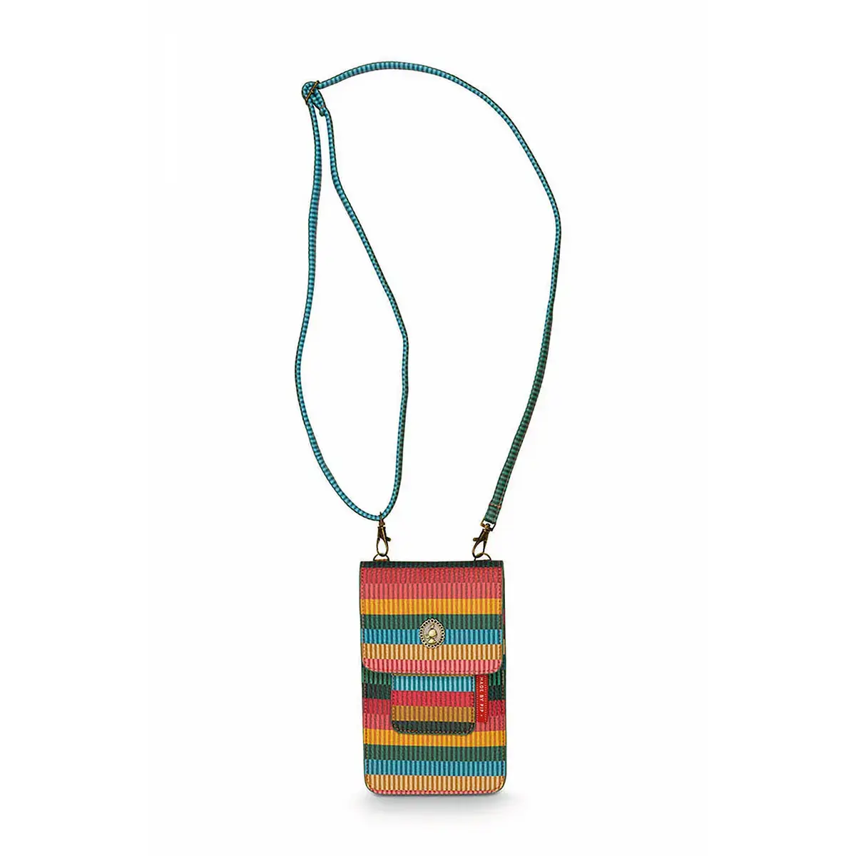 PIP Studio jacquard stripe phone bag front