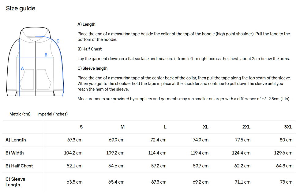 Size guide - Hoodie zip.png
