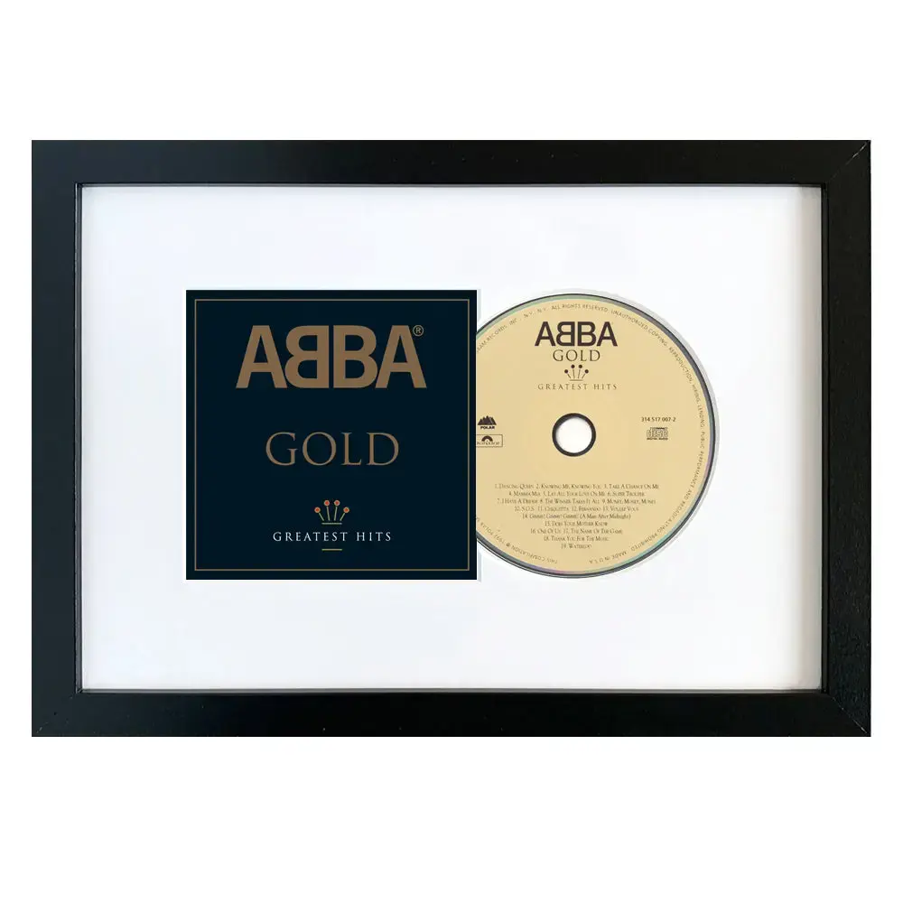 Framed Abba; Abba Gold - CD album art