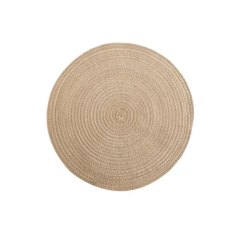 Thumbnail: Round Woven Placemats - Latte