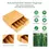 Thumbnail: Bamboo coffee pod/tea storage eco-friendly bamboo