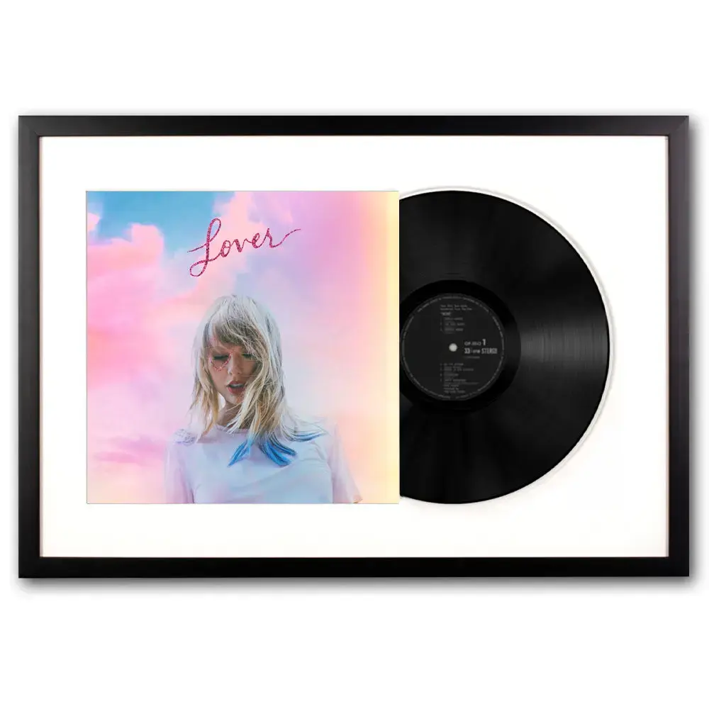 Framed vinyl album art - Taylor Swift - Lover