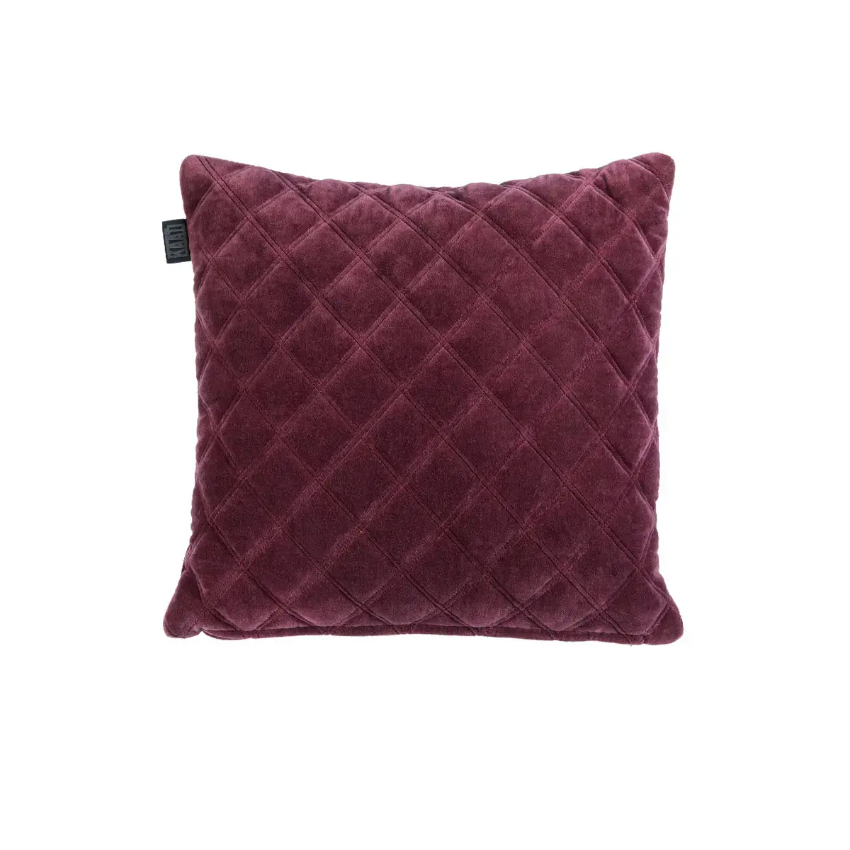 Bedding House luxury cotton filled cushion - Vercors velvet purple