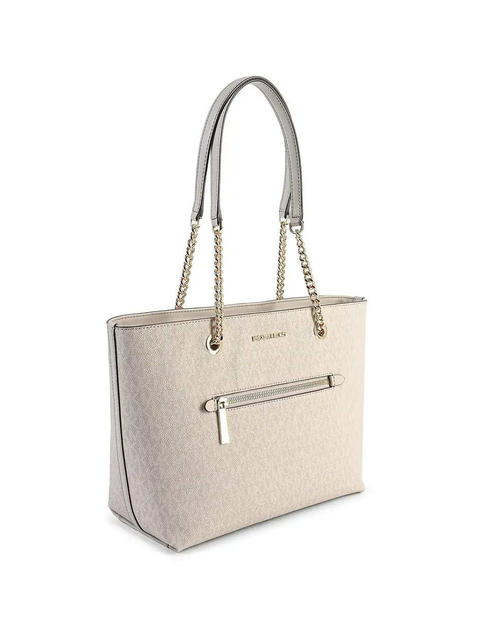 Michael Kors Jet Set chain tote side
