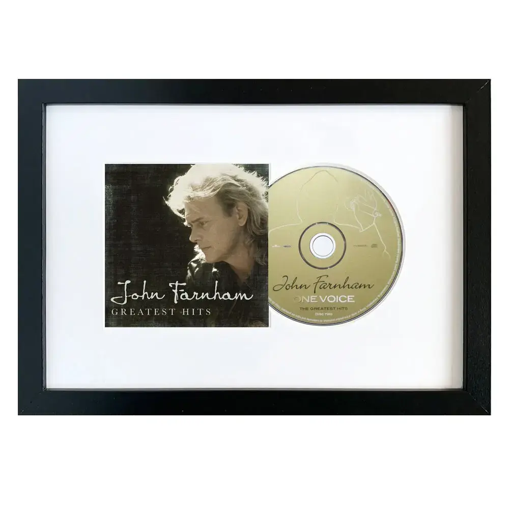 Framed John Farnham Greatest Hits - CD album art