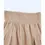 Thumbnail: Smocked high waist wide leg pants in khaki waist