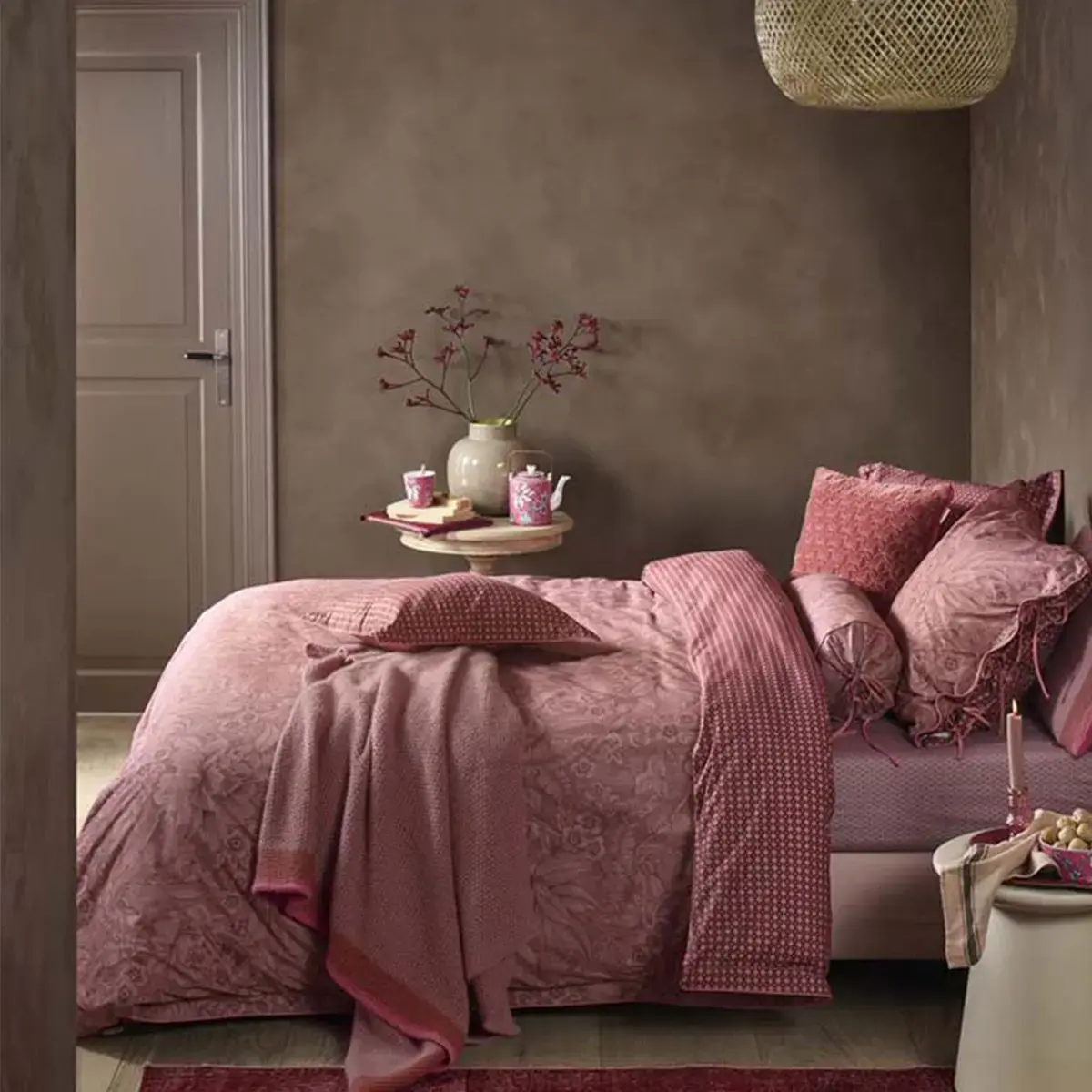 PIP Studio Casa Dei Fiori Terra quilt cover set