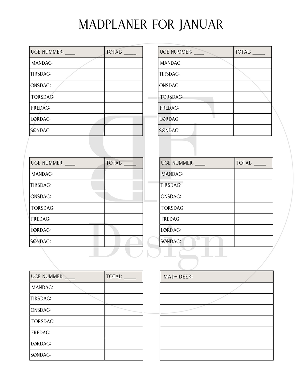 Miniaturebillede: Min Store Budgetbog - Neutral