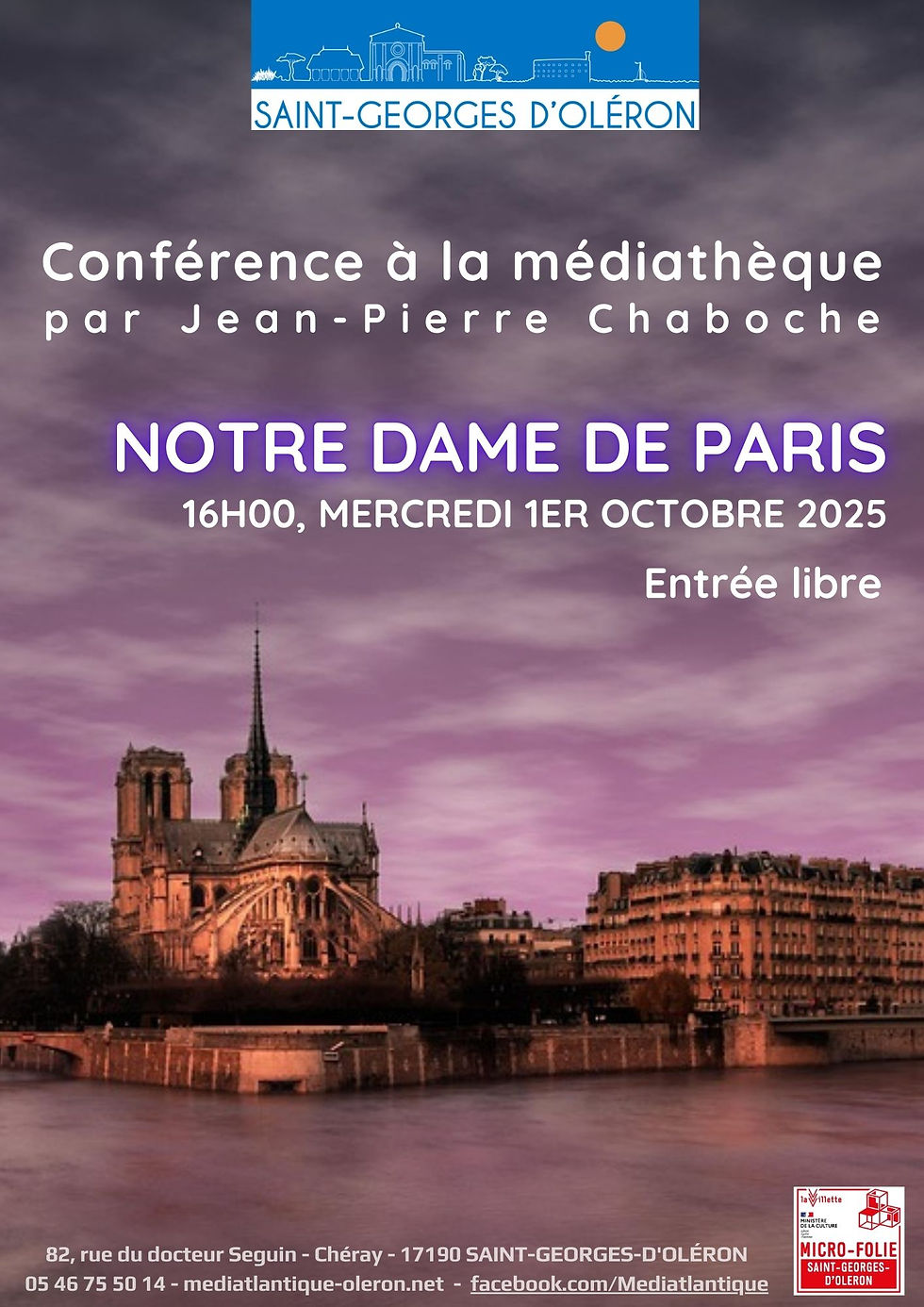 Conférence : Notre-Dame-de-Paris