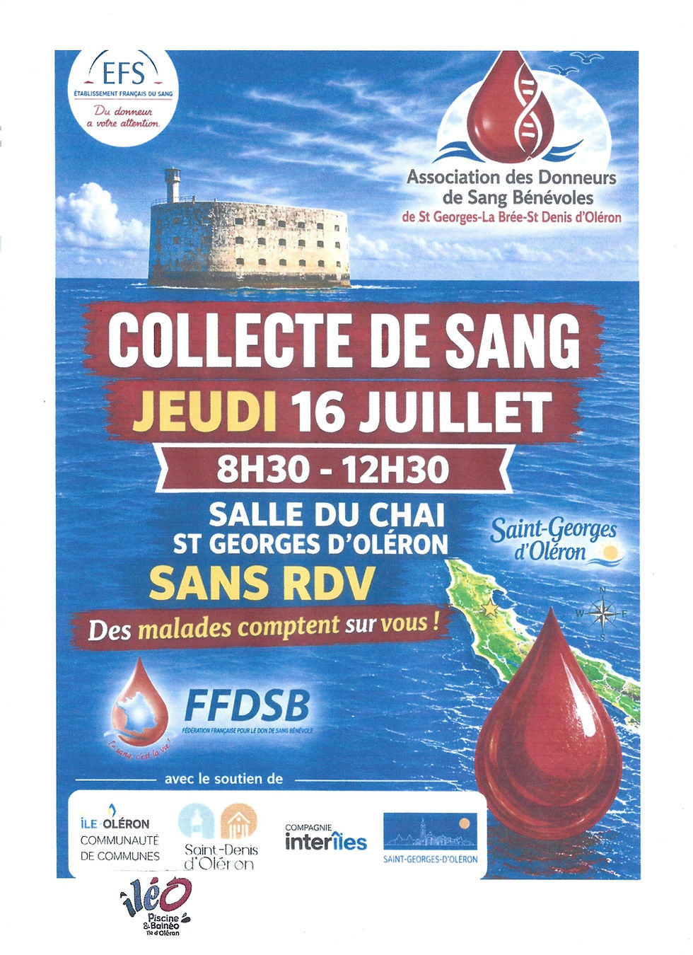 Collecte de sang