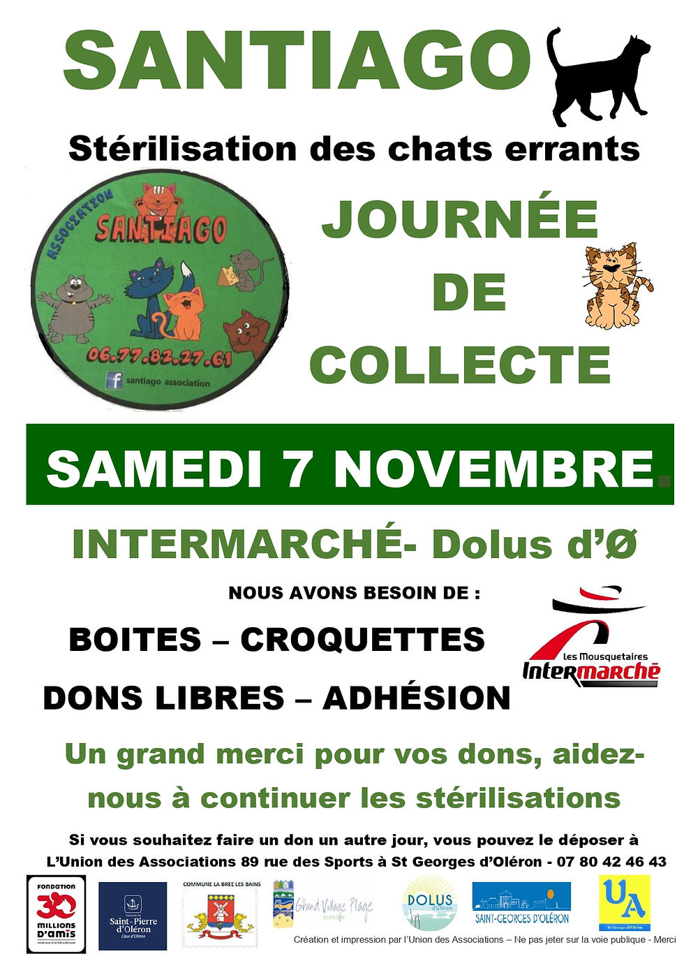 Grande collecte solidaire pour les chats errants !