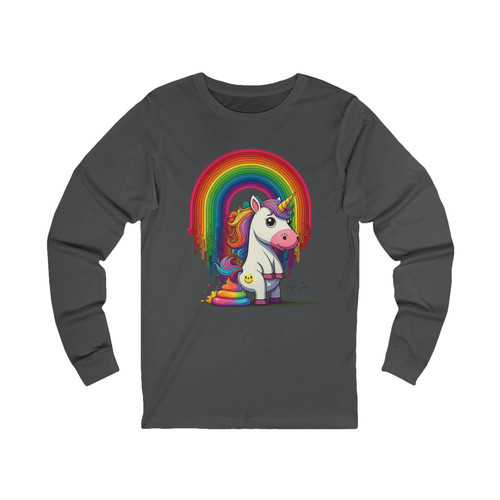 Tシャツ・カットソー THE COLDEST MOMENT TCM unicorn long sleeve whiteivory thecoldestmoment