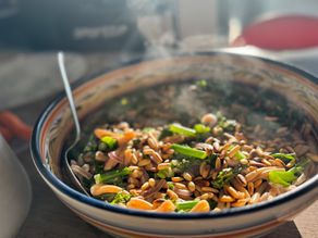 Caserecce mit wildem Brokkoli