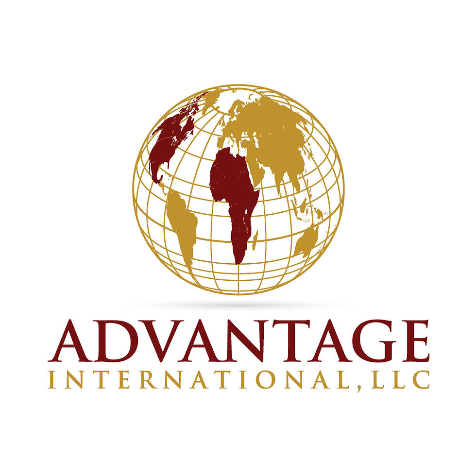 Advantage International Logo White