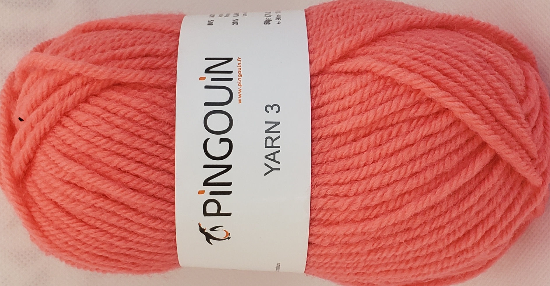 Pingouin Yarn 3 - Corail #2396