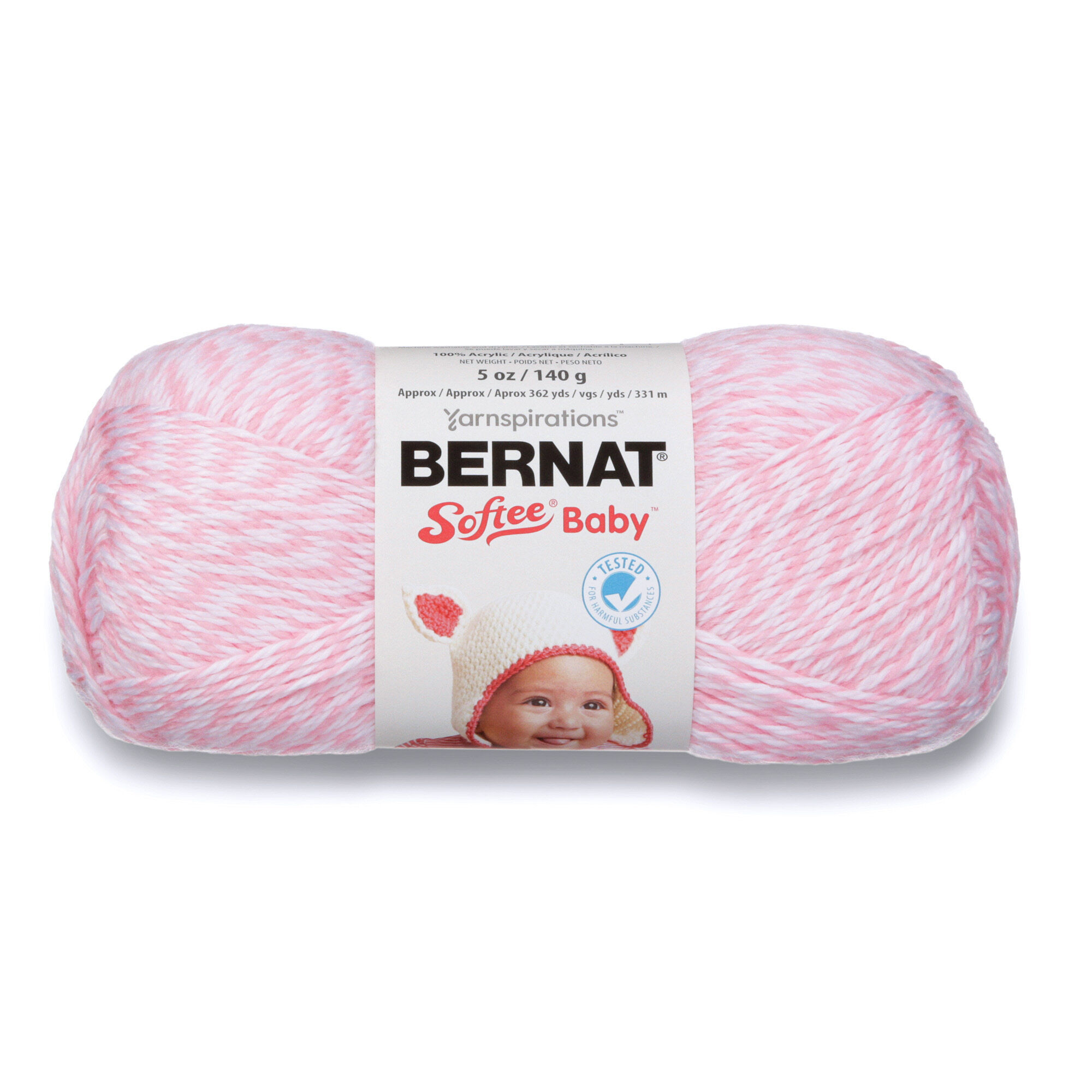 Bernat Softee Baby - Baby pink marl #30301