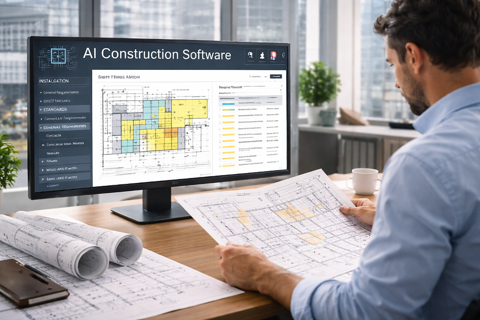 AI construction software