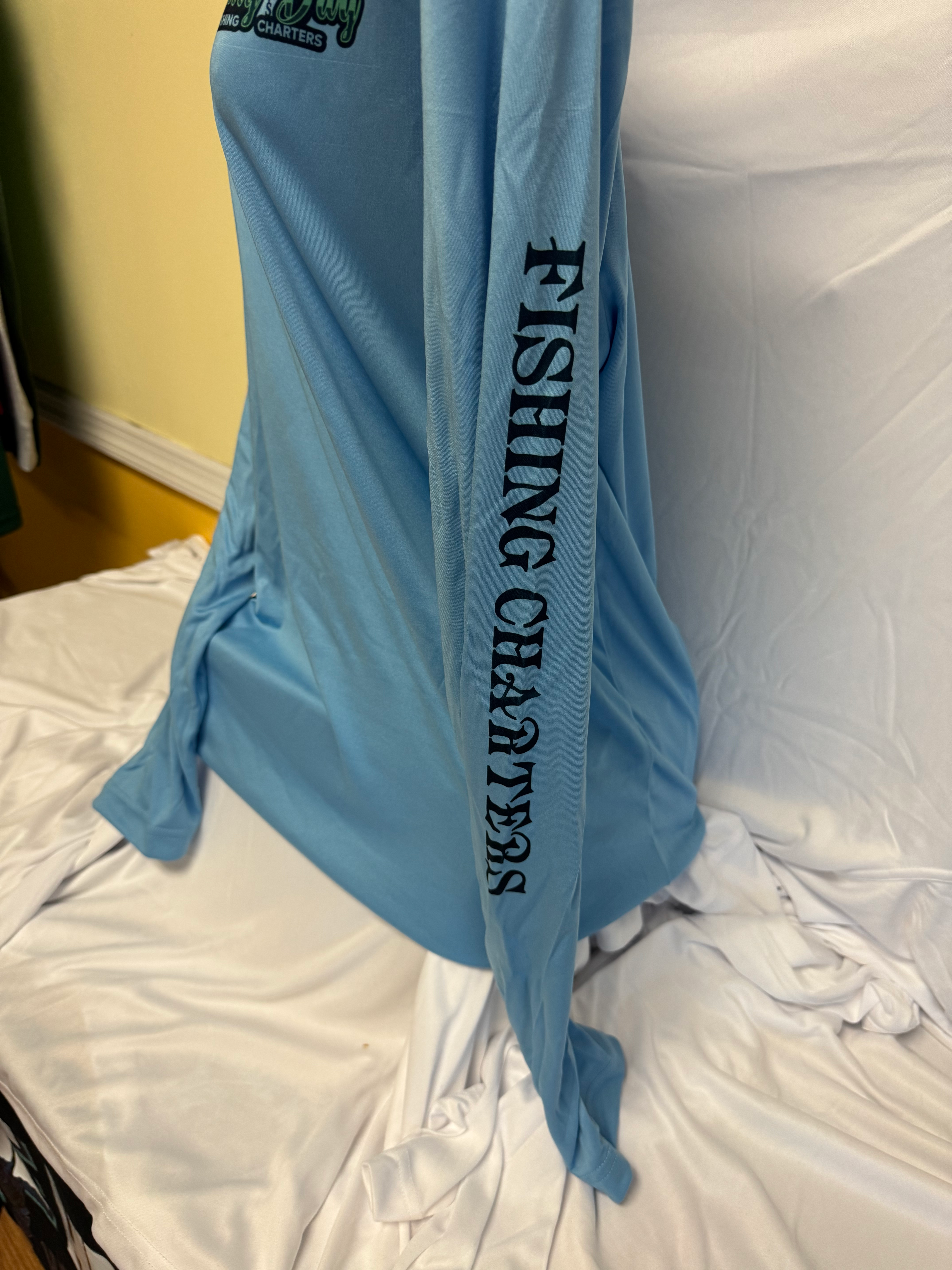SPF blue Fishing Shirt